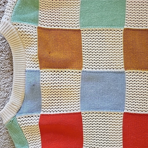 Tory Sport Checkered Pullover Sweater - Picture 10 of 11